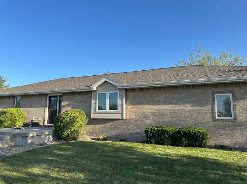 Roofing project completed for Michelle B. by Schoen's Roofing